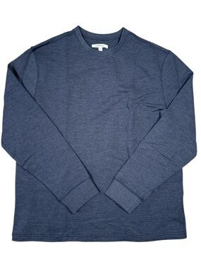 NWT Orvis Men's Dark Blue Long-Sleeve Lightweight Crewneck Size Large